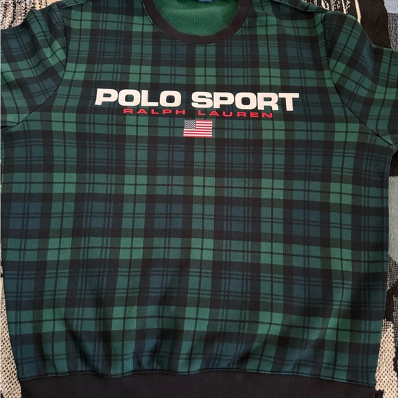 Ralph Lauren Other - Polo Sport BlackWatch Tartan-Plaid Ralph Lauren Americana Pullover Crewneck